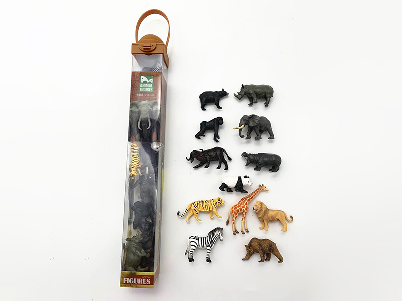 12pcs Mini Animals Set