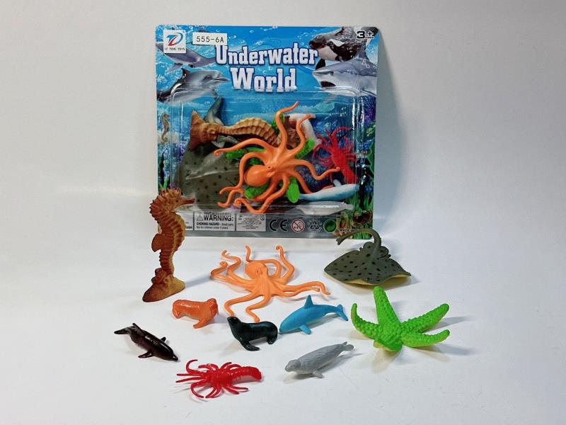 Pvc Simulates Ocean 10Pcs