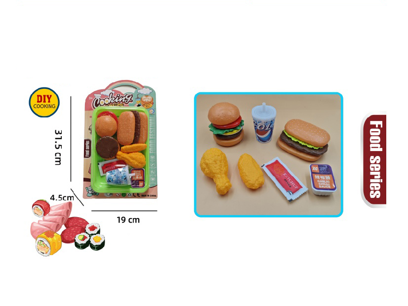 Pretend Play Western Dining Set