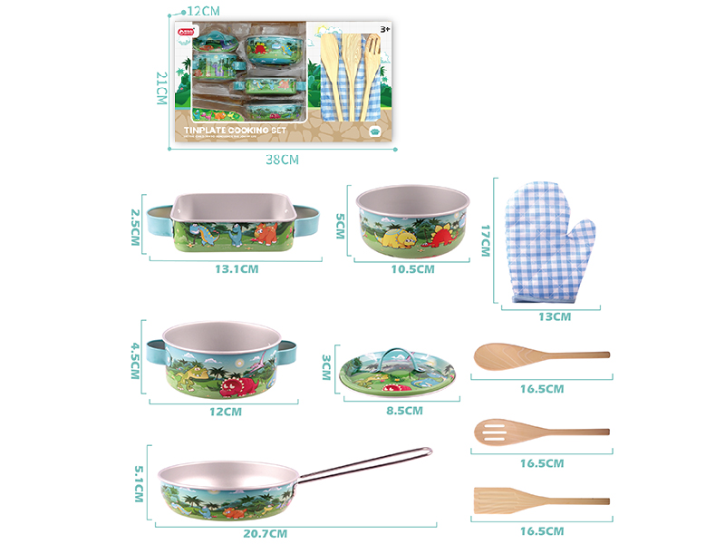 Tinplate Cooking Set