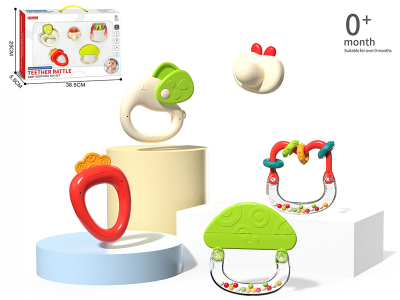 Baby Rattles Set 5pcs(Can Be Boil)