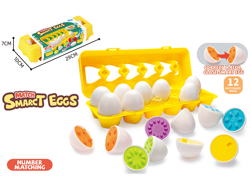 Number Match Smarct Eggs