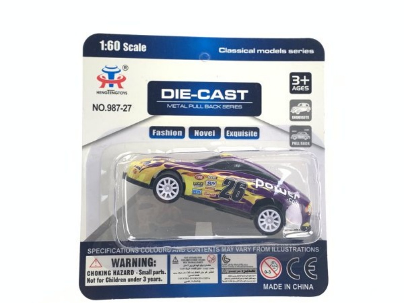 Pull Back The Iron Car