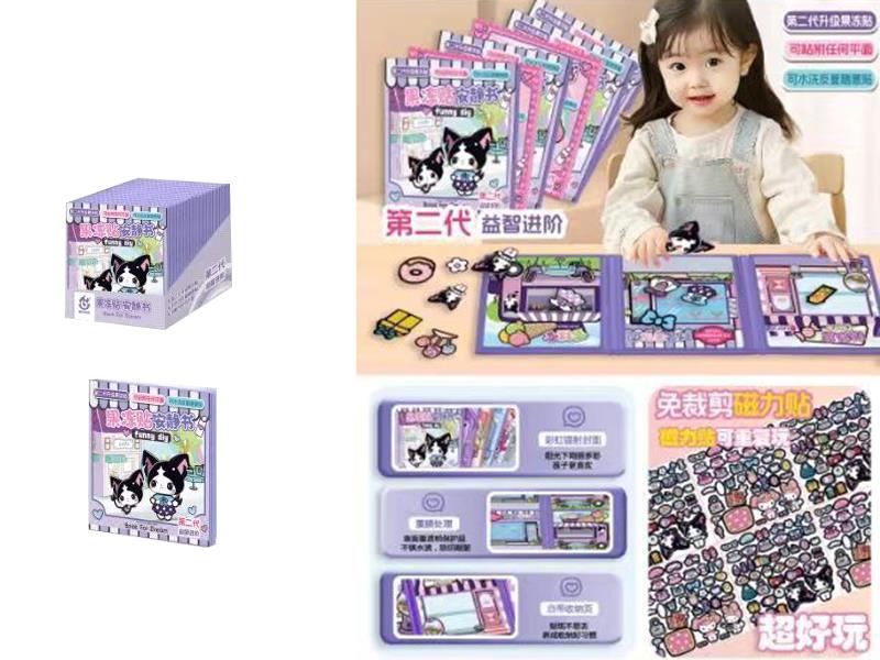 Stickers Quiet Book 24pcs