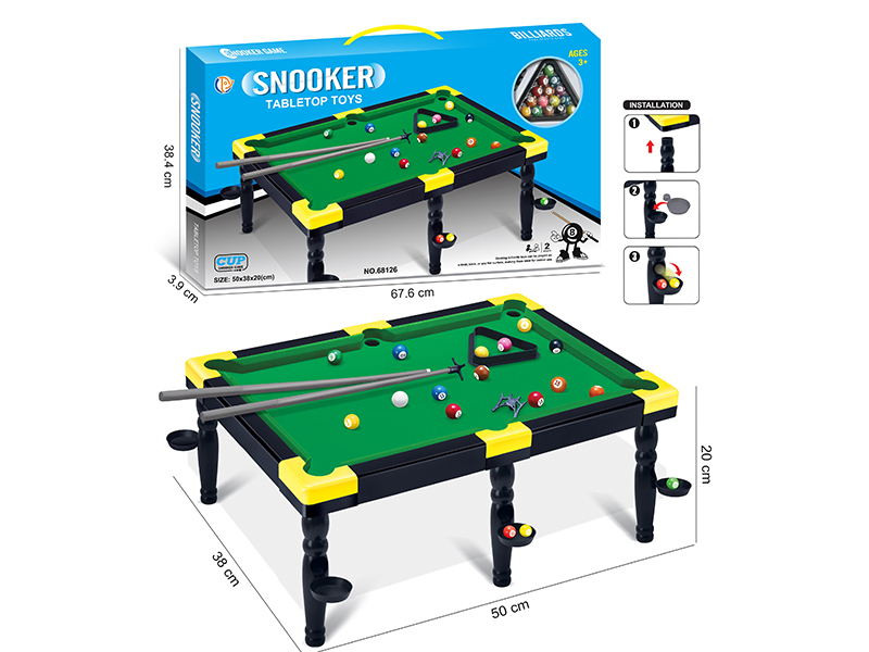 Flocked Billiards Table Toy