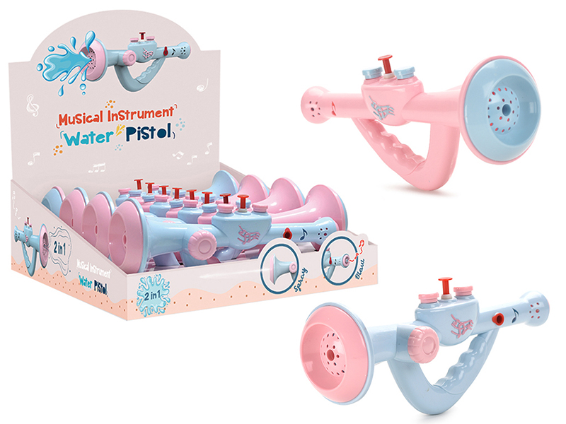 Trumpet Water Gun 8pcs