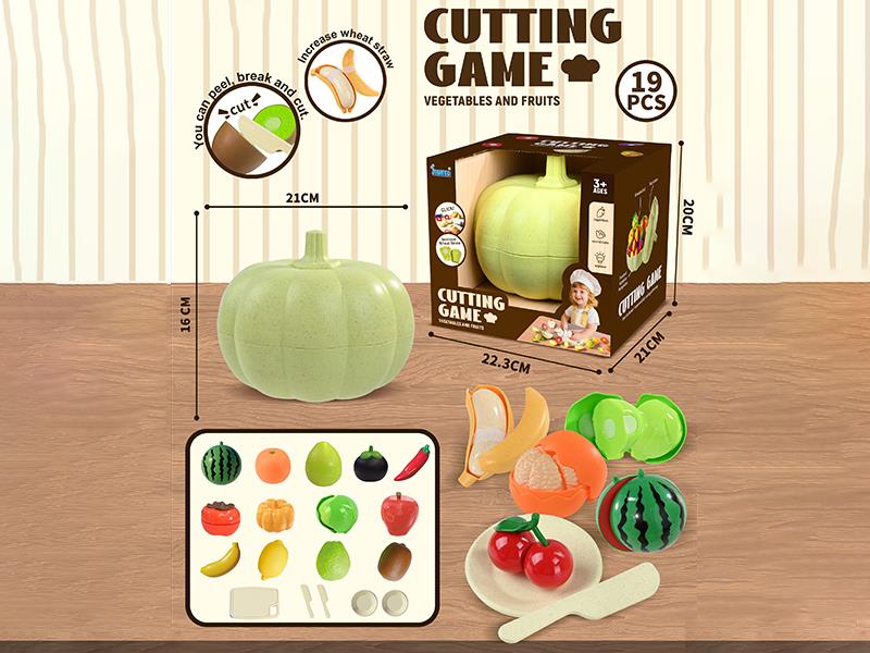 Cutting Fruit And Vegetable Set 19pcs
