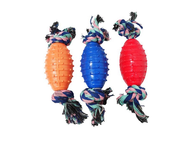 Double-Knot Grenade Pet Toy