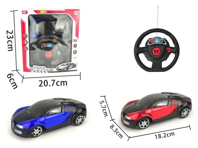 2-Channel  Remote Control Bugatti