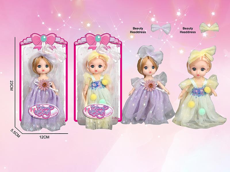 6 Inch 12-Joints Fashion Doll