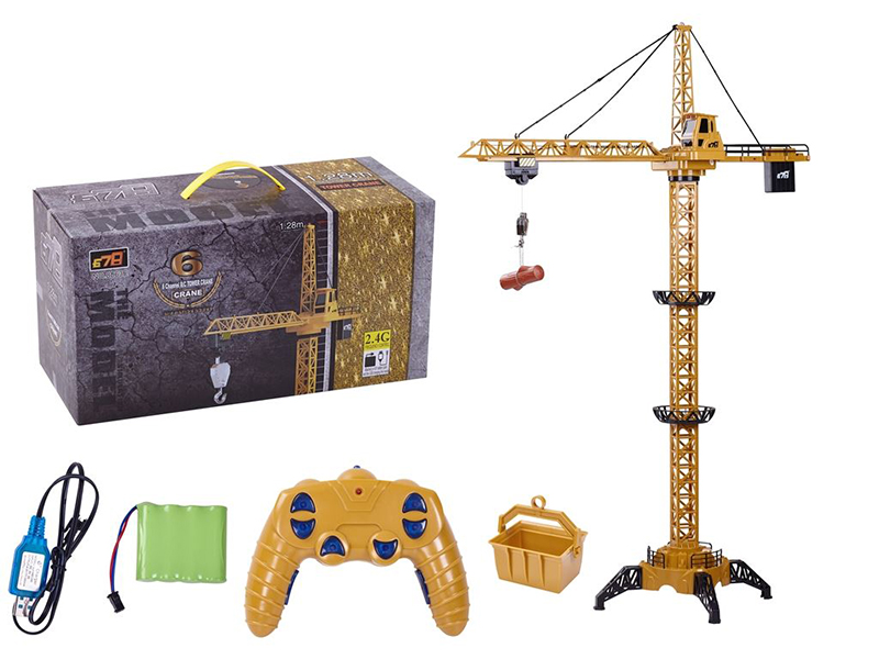 6-Channel Remote Control Tower Crane