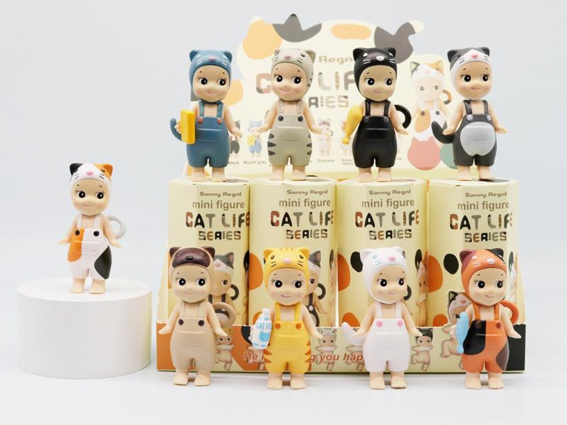 Sonny Angel Cat Life Series Mini Figure 9pcs