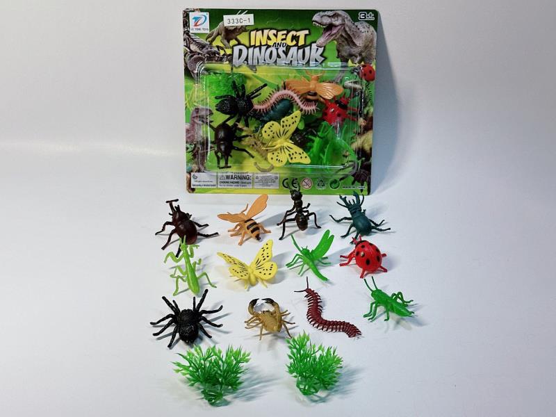 Pvc Simulated Insect 14Pcs