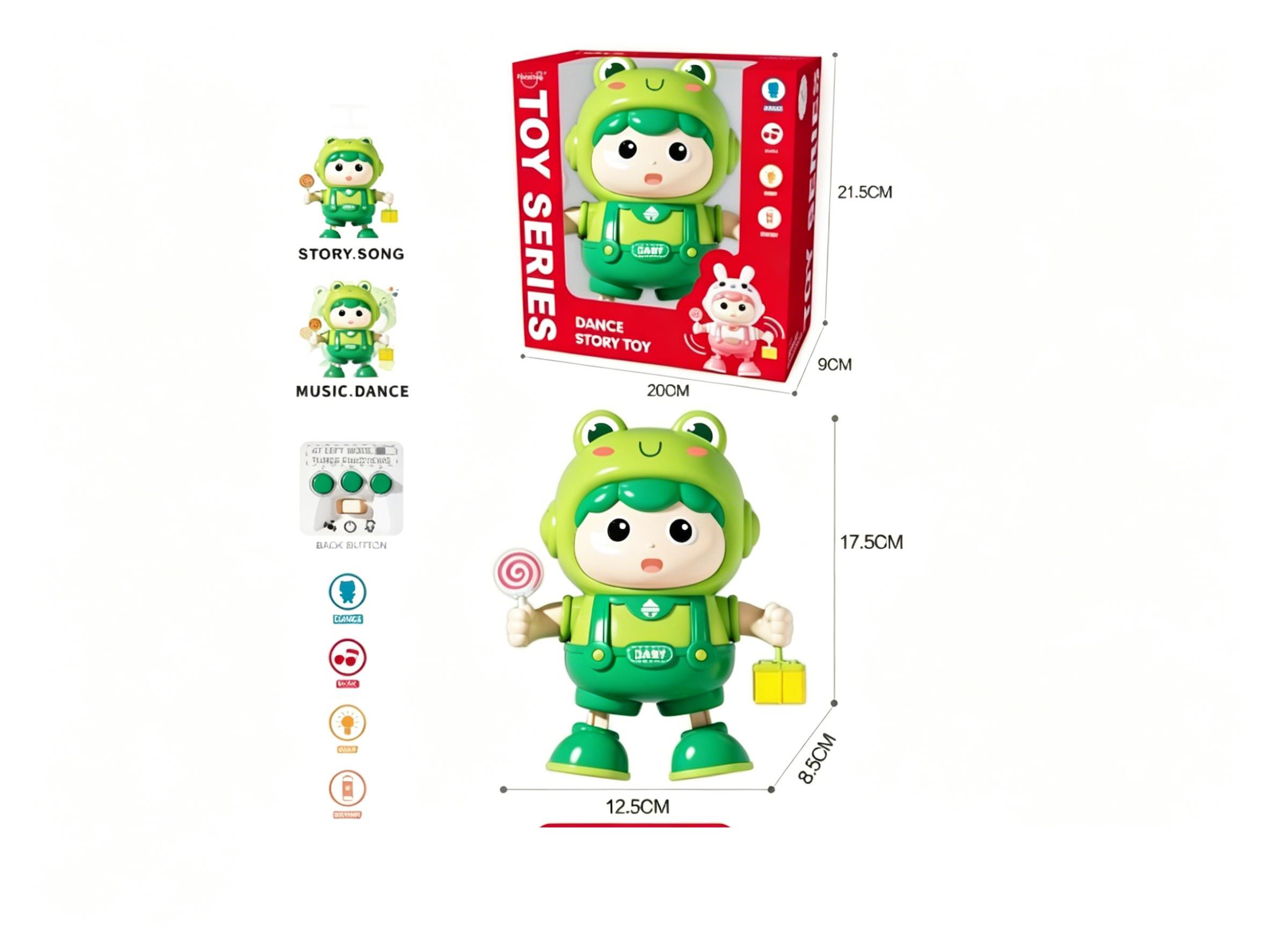Dancing Story Machine Frog