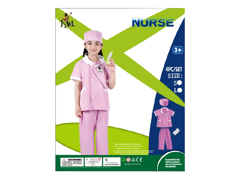 Children's Nurse Cosplay Costume