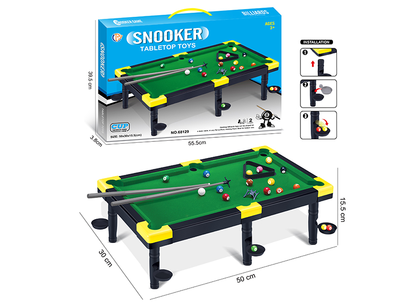 Flocked Billiards Table Toy