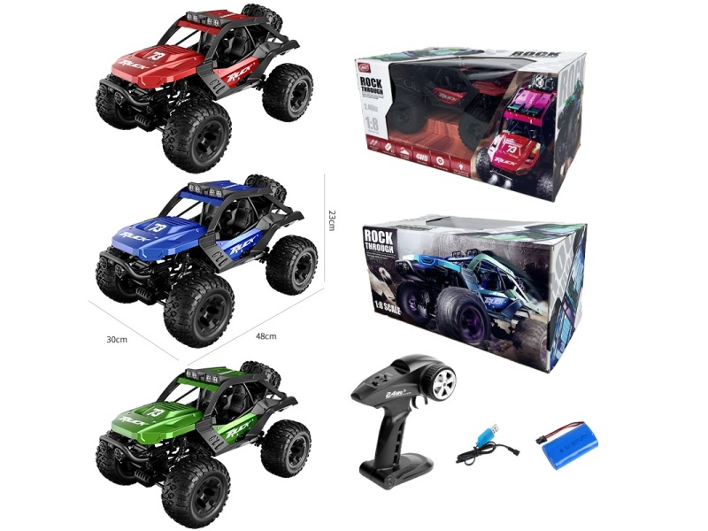 1:10 Remote Control Electroplating High Speed Off-Road Car