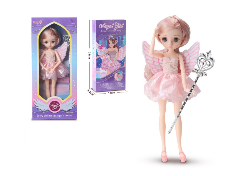10" Anigel Girl Doll With Magic Stick
