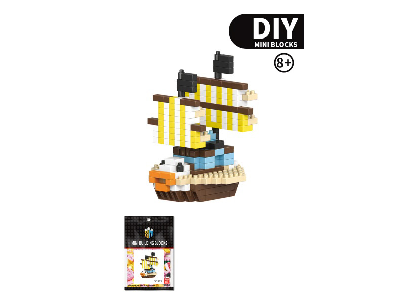 Pirate Ship Series Sea Restaurant Building Blocks 306PCS