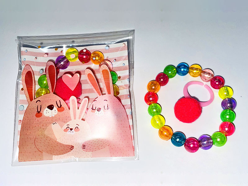 Bead Bracelet + Ring