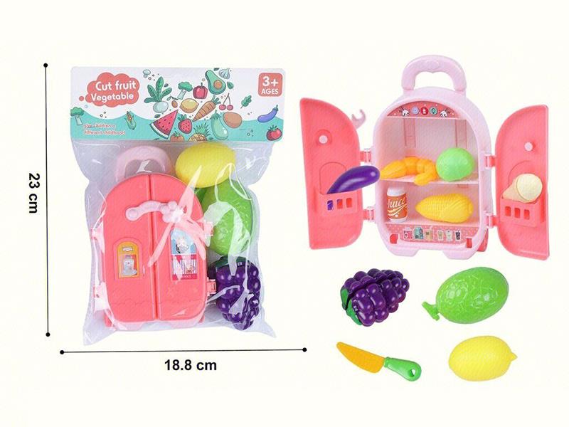 Fruits And Refrigerator Set 11PCS
