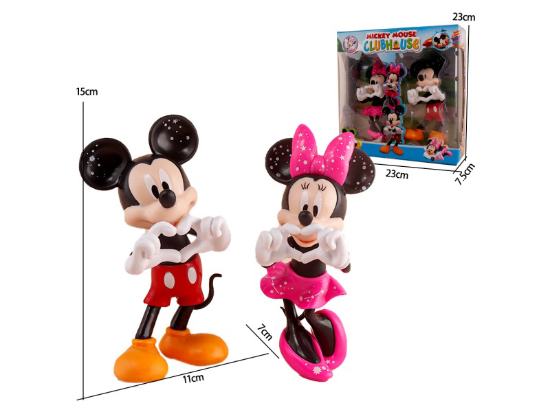 Solid Pvc Bixinqini Pair Set (In Color) Children'S Toy Figurines And Ornaments