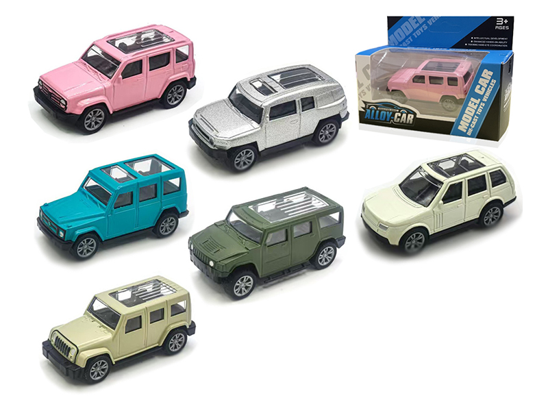 1:60 Pull Back Alloy Off-Road Vehicle