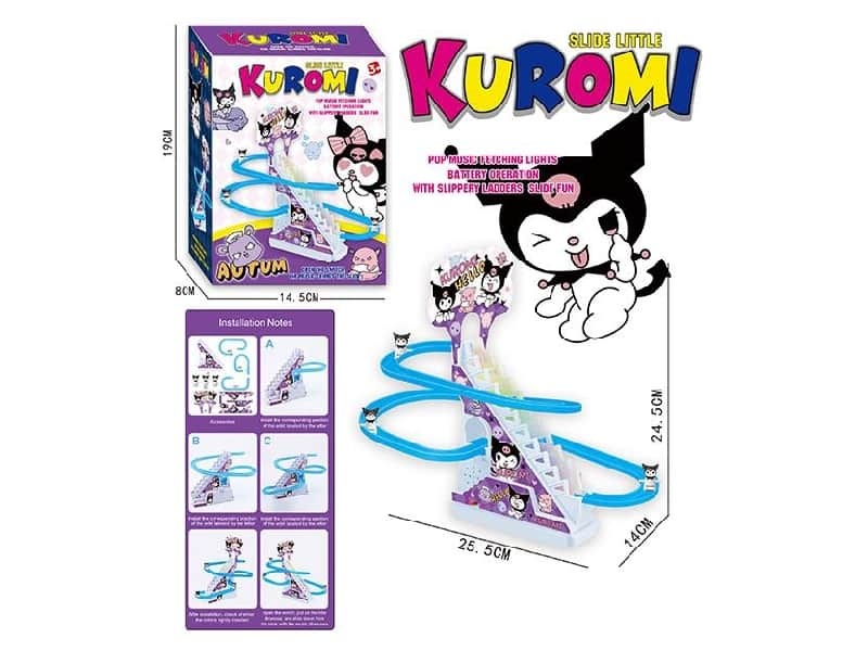 Kuromi Climbing Stairs