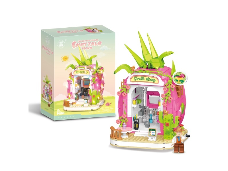 Dragon Fruit House Building Blocks 799pcs