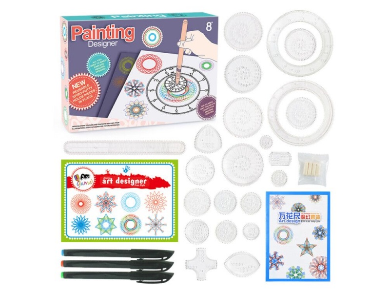 Design Ruler Set 27pcs