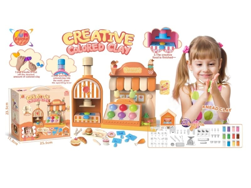 Colored Mud Candy Shop