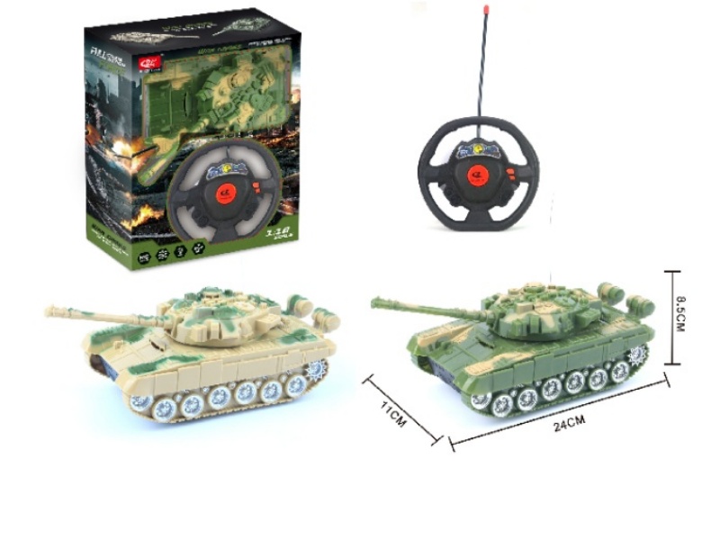 2-Channel RC Tank