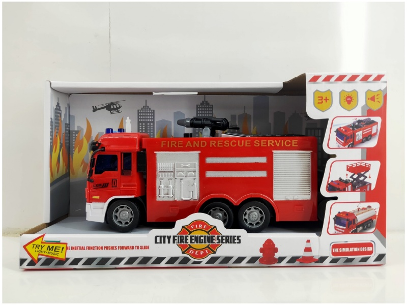 Friction Fire Engine (With Lights And Music)