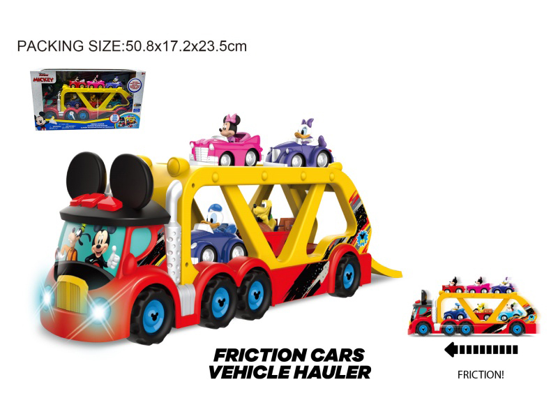 19-Inch Mickey Trailer Rebound Bike Set