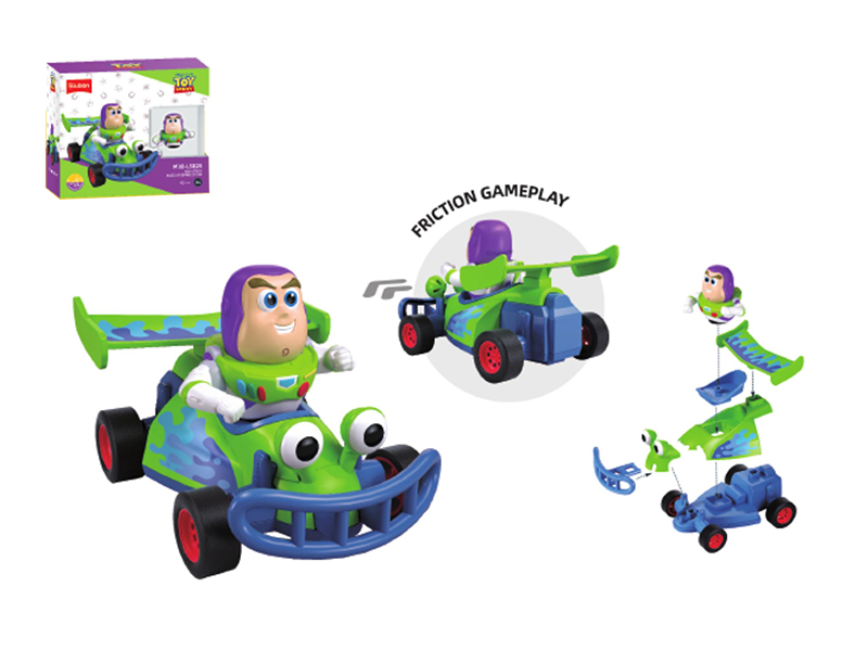 Toy Story Buzz Lightyear Assembly Friction Rocket 7pcs