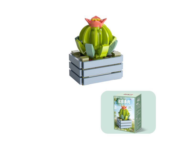 Building Blocks: 77 Pcs Of Small-Sized Succulents - Golden Cactus
