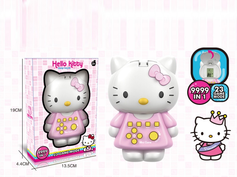 Kt Cat Tetris Game Console, No Electricity