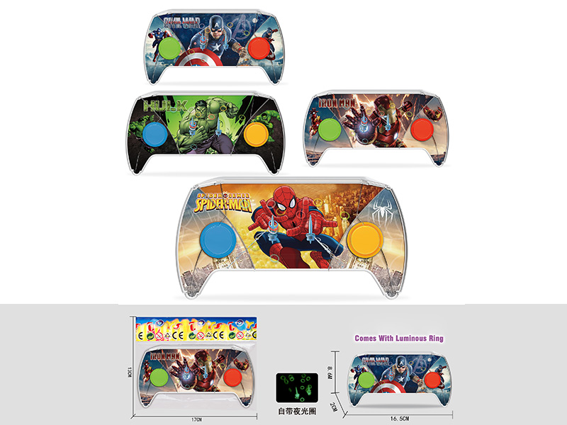 Transparent Avenger Water Game Toy(Comes With Luminous Ring)