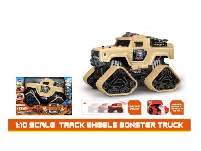 1:10 Fire Wheel Military Inertial Vehicle