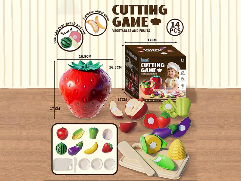 Cutting Fruit And Vegetable Set 14pcs