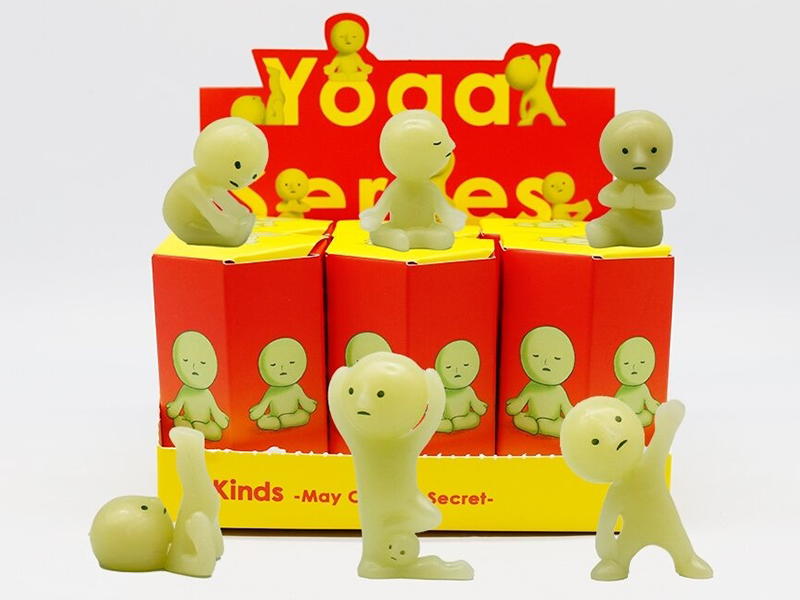 SMISKI Yoga Series Mini Figures 6pcs