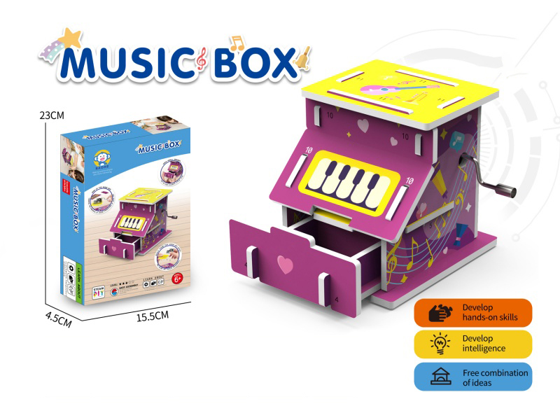 Music Box Physics Experiment Toys