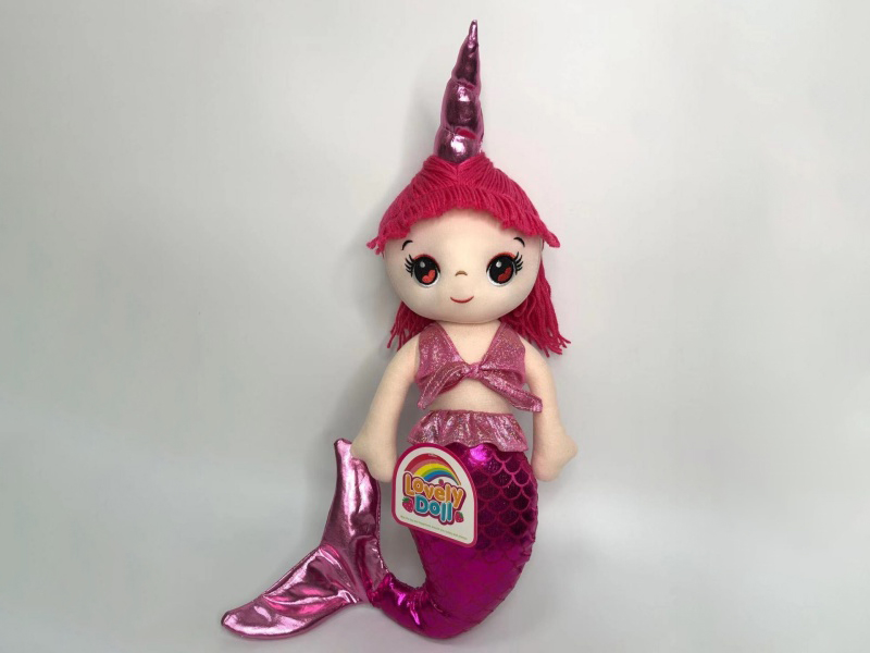 18-Inch Rose Red Mermaid