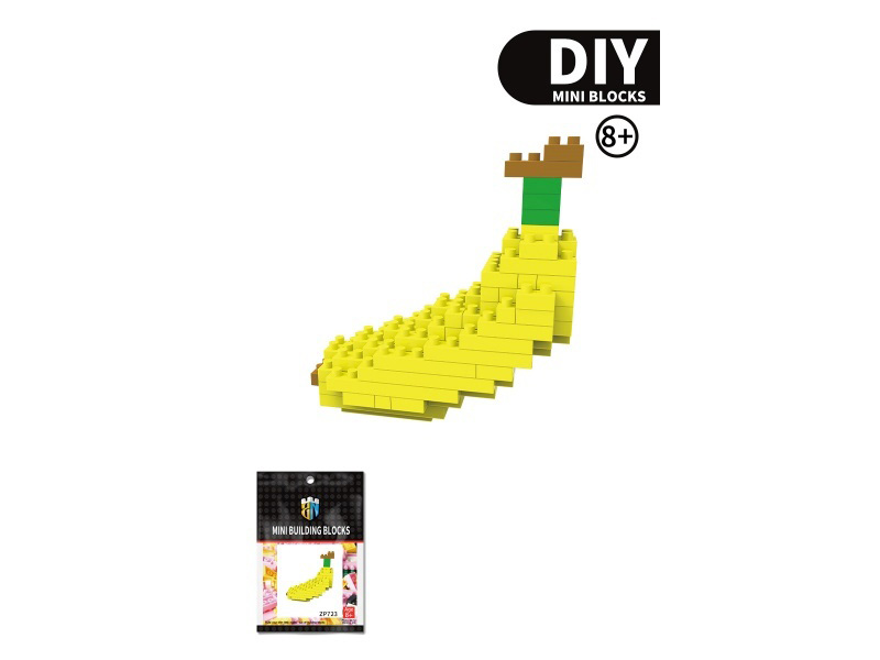 Banana Building Block Fruit Series 98 PCS