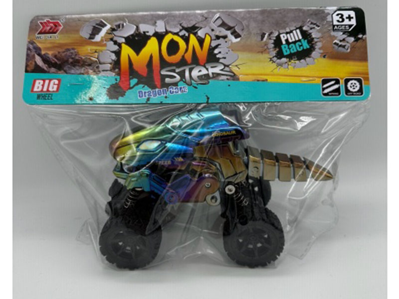 Gold-Plated Double Rebound Climbing Monster Car