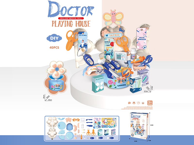 40PCS Doctor Flower Table