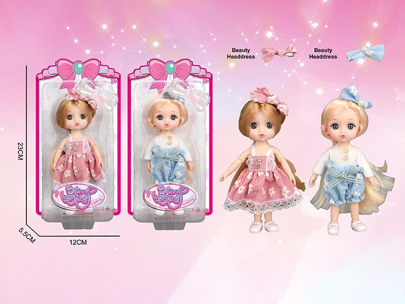 6 Inch 12-Joints Fashion Doll