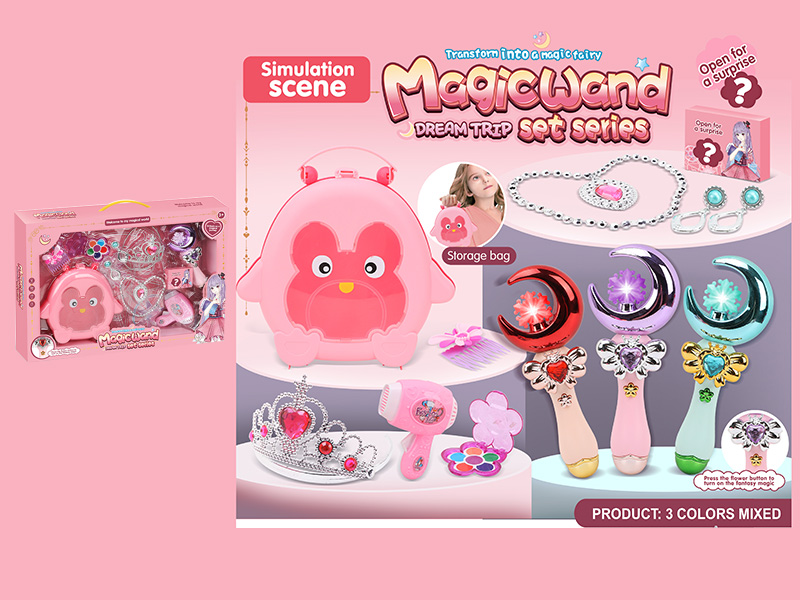 Magic Wand Princess Jewelry Set(With Music And Light)