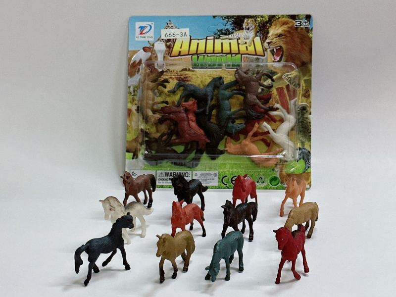 Pvc Simulation Farm Animal 12Pcs