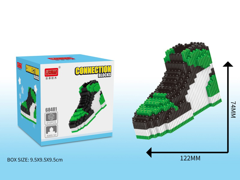 AJ Building Blocks Shoe 410pcs